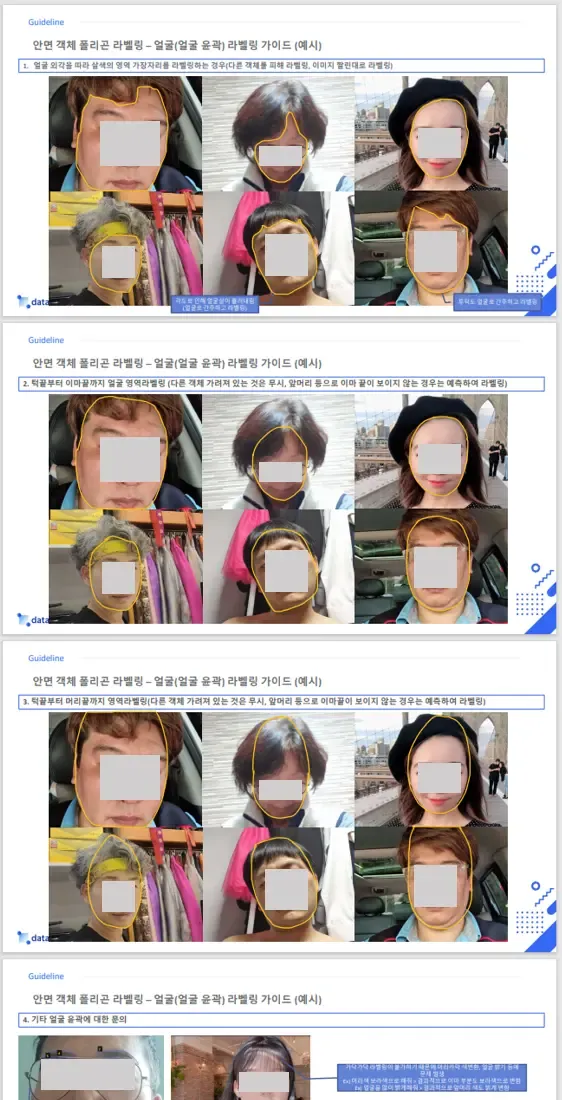 NIA 주관 인공지능 학습용 데이터 구축 사업